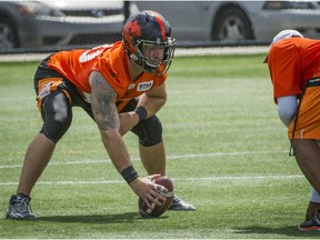SURREY, BC: July 25, 2016 -- BC Lions Mike Benson during the team's practice at their facility in Surrey, B.C. Monday July 25, 2016.   (photo by Ric Ernst / PNG)  (Story by Steve Ewen)  TRAX #: 00044339A [PNG Merlin Archive]