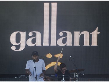 Gallant performs at FVDED in the Park.