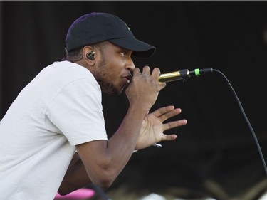 Gallant performs at FVDED in the Park.