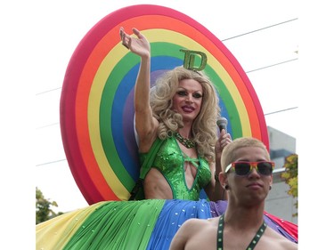 Participants in the 2016 Pride Parade