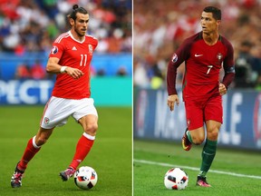 Welsh superstar Gareth Bale (left) and Portugal's Cristiano Ronaldo have had plenty of team support in reaching the Euro 2016 semifinals.