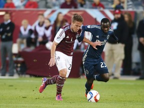 Caps coach Carl Robinson won't say exactly why he benched Manneh for Monday's game in L.A.