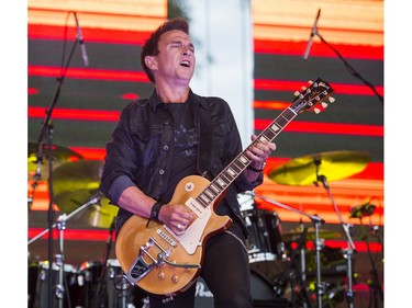 Colin James performs on the main stage of the Burnaby Blues + Roots Festival.