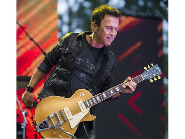 Colin James performs on the main stage of the Burnaby Blues + Roots Festival.