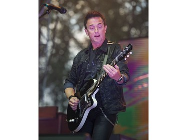 Colin James performs on the main stage of the Burnaby Blues + Roots Festival.