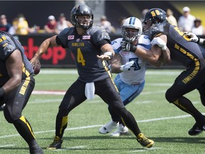 Saturday's game against the B.C. Lions is Hamilton Tiger-Cats quarterback Zach Collaros' first start since Sept. 18.