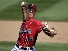 Hastings pitched Loreto Siniscalchi had a monstrous debut at the Little League World Series Friday in Williamsport, Pa., knocking Japan out with 13 strikeouts.
