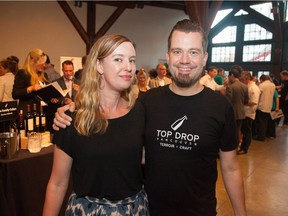Kurtis Kolt, shown here with Wendy Underwood, is the co-founder and co-director of Top Drop Vancouver, which will be held on Sept. 7 and 8 this year in Vancouver and Whistler. Photo courtesy of Christine McAvoy.