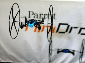 A Parrot MiniDrone similar to this one is being tested out by the Lions social media staff.