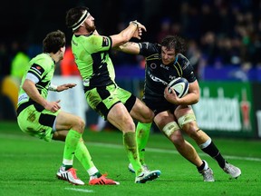 Canadian Tyler Ardron's Ospreys play in the Guinness Pro12, which is pondering expansion to North America.