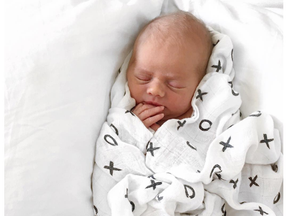 It's a boy! Former Bachelorette and Love It or List It Vancouver host posted this photo of her newborn baby boy 'Leo' on Instagram.