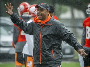 Khari Jones is out as offensive coordinator of the B.C. Lions.