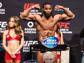 You can’t really fault UFC Welterweight champion Tyron Woodley for wanting to face a big name fighter in his first title defense. He wants to get paid.