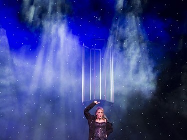 Murray Hatfield and Teresa perform at UNBELIEVABLE, a magical experience at 2016 Fair at the PNE Vancouver, August 20 2016.