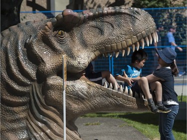 Thousands of people enjoyed the sunshine for the opening of the PNE in Vancouver, BC Saturday, August 20, 2016.