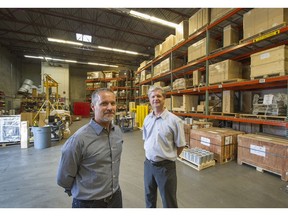 B.C. small business owners like brothers Brad (left) and Brent Done of Reliance Foundry in Surrey drive the provincial economy, says the head of the B.C. Chamber of Commerce.