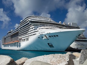 MSC Divina offers up a slice of Italy in the Caribbean this winter. Aaron Saunders
