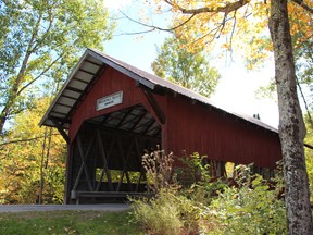 Vermont's covered bridges provide perfect photo opportunities on road trips. Paula Worthington