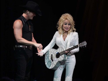 Dolly Parton at Rogers Arena on Monday, September 19, 2016.