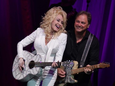 Dolly Parton at Rogers Arena on Monday, September 19, 2016.