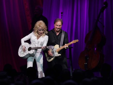 Dolly Parton at Rogers Arena on Monday, September 19, 2016.