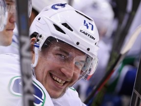 Sven Baertschi is bigger, faster and more confident.