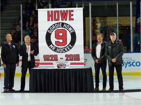 The Vancouver Giants opened their Western Hockey League season in Langley on Friday by honouring the late Mr. Hockey, Gordie Howe.  The visiting Everett Silvertips spoiled the night with a 7-3 win.