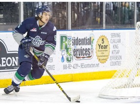 Jarret Tyszka, the Langley native whose combination of a 6-3, 191-pound frame and offensive instincts is attracting attention ahead of the 2017 NHL Entry Draft, will be with the WHL's Seattle Thunderbirds when they visit Langley on Friday to face the Vancouver Giants.