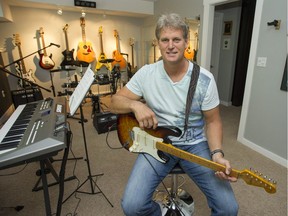 Former NHL player Gary Nylund has numerous guitars his home studio in Surrey. In the 1980's, while playing for the Chicago Blackhawks, Nylund was in a band called The Chicago 6 with other professional sports figures from Chicago, including the NFL's Walter Payton.