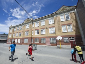 Britannia Secondary is one of the 128 high-risk schools in B.C. still waiting for approval for seismic upgrades.