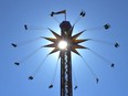 Riders tackle the Atmosfear at the PNE.