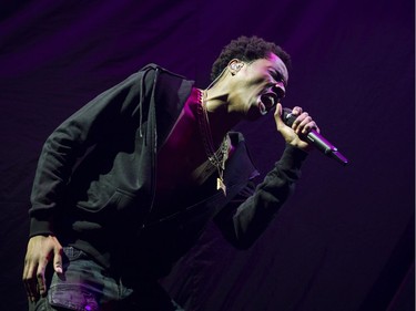 Roy Woods opens for Drake at Rogers Arena, Vancouver, September 17, 2016.