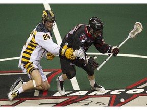 The Vancouver Stealth will have to find a new face-off man, after trading Mitch McMichael on Wednesday to the New England Black Wolves. (Postmedia Files.)