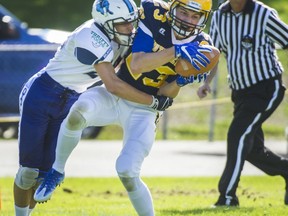 South Delta's Billy Matwichyna and the rest of the Sun Devils topped Victoria's Mt. Douglas Rams Saturday in the provincial capital. (PNG photo)