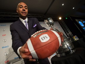 "We have developed into a much more litigious society, so there is that to deal with. And marketing has to be a paramount concern because it's not only about keeping the fans we have, it's very much about attracting new and younger fans," says CFL commissioner Jeffrey Orridge.
