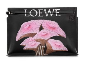 Loewe T pouch, $2150 at Holt Renfrew, holtrenfrew.com.