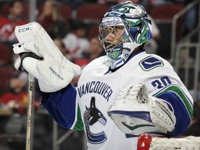 Ryan Miller stressed he didn't suffer an injury, just an alignment problem. (Getty Images).