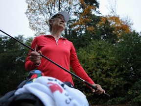 Phyllis Laschuk didn't start golfing until she was 40. Now 64, she hopes to qualify for both the US Open senior women's championship as well as the British Open.