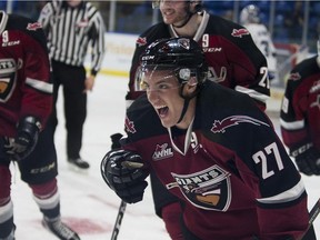Vancouver Giants winger Brendan Semchuk grew up in Kamloops. 'I had really wanted to be a Blazer,' he admits.