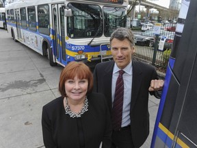 Surrey Mayor Linda Hepner and Vancouver Mayor Gregor Robertson were two leaders on the Mayors’ Council on Regional Transportation who failed to convince Metro Vancouver taxpayers to add a new sales tax to fund TransLink despite spending nearly $6 million of public funds to promote their proposed tax and transportation plan.