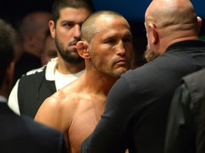 Dan Henderson gets checked to enter the cage for his middleweight bout at UFC 199 at The Forum on June 4, 2016 in Inglewood, California. (Photo by Jayne Kamin-Oncea/Getty Images)