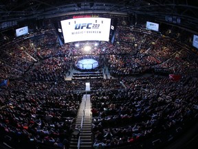 CLEVELAND, OH - SEPTEMBER 10: A general view during the UFC 203 event at Quicken Loans Arena on September 10, 2016 in Cleveland, Ohio. (Photo by Rey Del Rio/Getty Images)