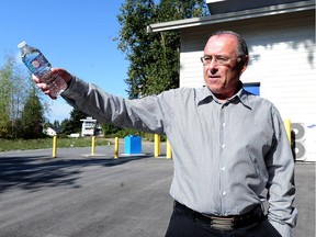 Dennis Lypka is worried White Rock's water is tainted with arsenic and manganese