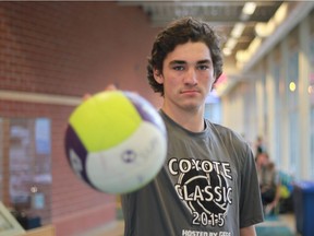 Despite playing competitively in his sport for only about two years, George Elliot Secondary's Fynn McCarthy is already a member of Canada's Under-18 men's volleyball team.