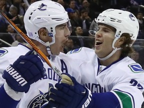 Ben Hutton, right, will be celebrating his contract extension soon enough.