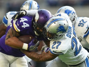 Dr. Dana Sinclair worked with the Detroit Lions the day before their Thanksgiving Day showdown with the Minnesota Vikings. (Getty Images).