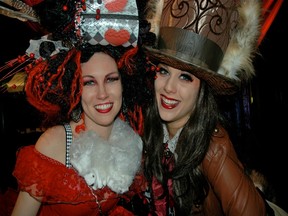 Sabrina Whitford and Lyndsey Gavin welcomed Crystal Ball gala-goers to the Alice in Wonderland-themed party at the Four Seasons Hotel in Vancouver, which raised a record $4.4-million for the Children's Healing Experience Project at B.C. Children's Hospital.