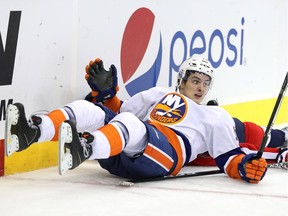 Mathew Barzal has had to play the waiting game with the New York Islanders. (Getty Images).