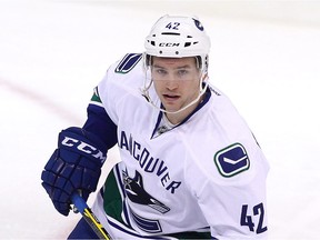 Vancouver Canucks forward Sven Baertschi, who was still without a goal heading into Wednesday's game in Montreal, has missed a lot of good scoring chances.