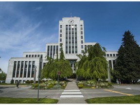 Vancouver City Hall. When is Mayor Gregor Robertson and his Vision city council going to stop overspending? a letter-writer asks.